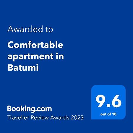 Comfortable Apartment In Batumi Esterno foto